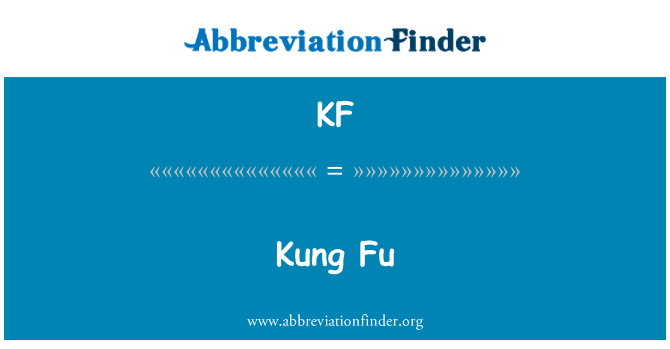 KF: Kung Fu