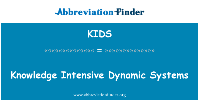 KIDS: Pengetahuan intensif dinamis sistem