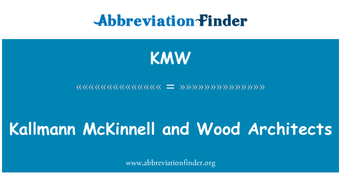 KMW: Kallmann McKinnell dan arkitek kayu
