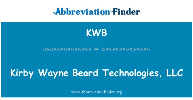 KWB: Kirby Wayne Beard technologie, LLC