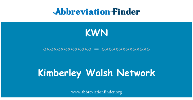 KWN: 金伯利沃爾什網路