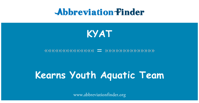 KYAT: Équipe aquatique jeunesse Kearns