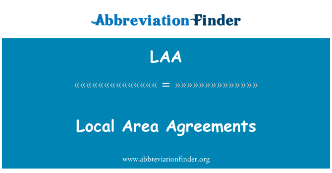 LAA: Местността споразумения