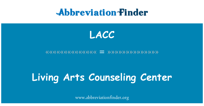 LACC: Living Arts Counseling Center