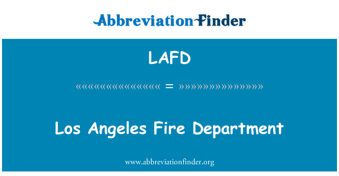 LAFD: Dipartiment tan-nar ta ' Los Angeles