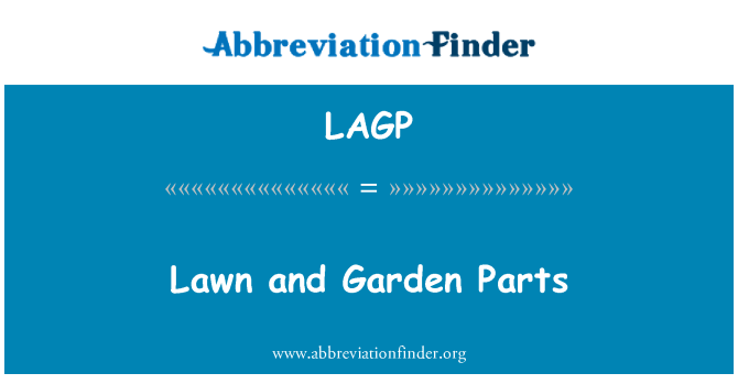 LAGP: Bãi cỏ và Sân vườn phần