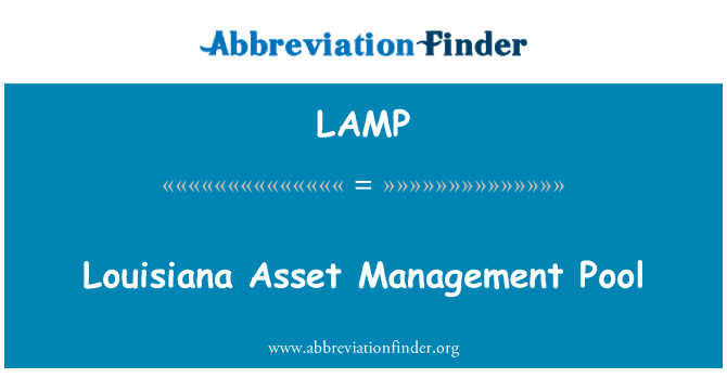 LAMP: Louisiana aset manajemen Outdoor