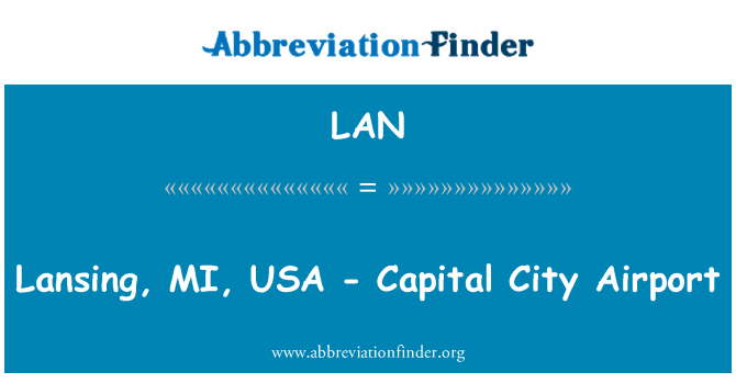 LAN: Lansing, MI, USA - Capital City Airport