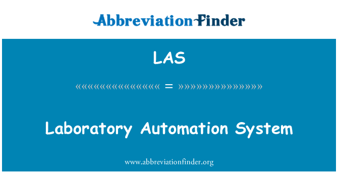LAS: Laboratory Automation System