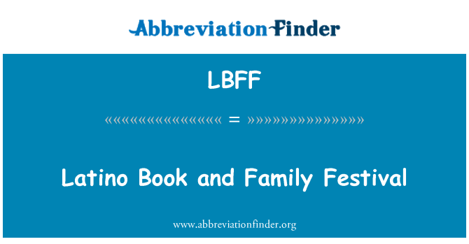 LBFF: Latino knjiga i obitelji Festival