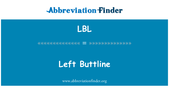 LBL: Lewy Buttline