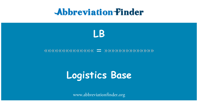 LB: Logistikos bazė