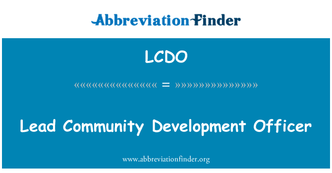 LCDO: นำเจ้าหน้าที่พัฒนาชุมชน