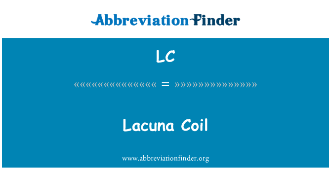 LC: Lacuna Coil