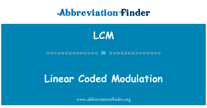 LCM: Batman Code lineyè