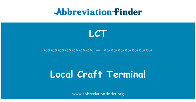 LCT: Èminal Plaisance lokal