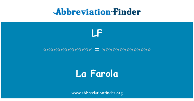 LF: Λα Farola