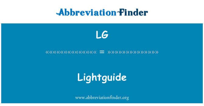 LG: Lightguide