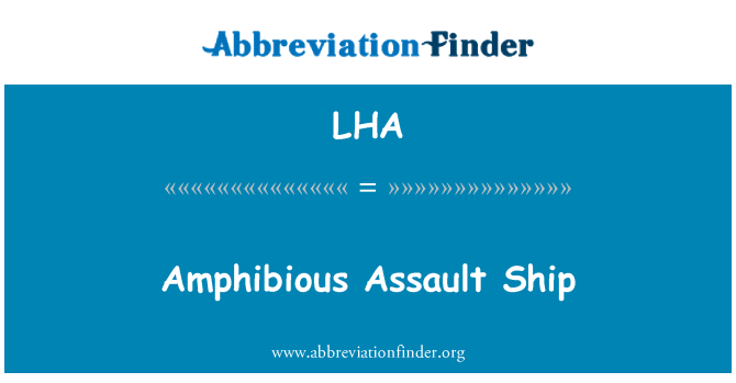 LHA: Amphibisches Angriffsschiff