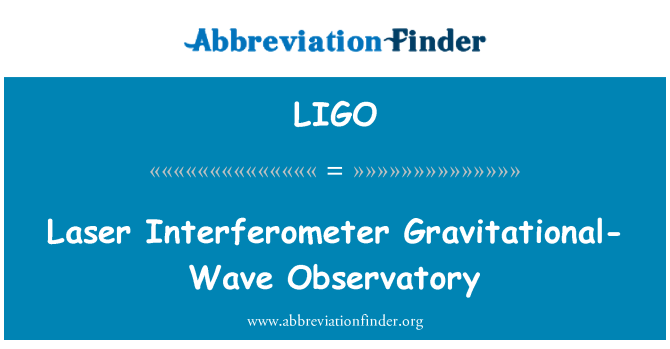 LIGO: Chosèt lan Vague Observatoire Interféromètre lazè