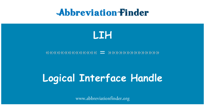 LIH: Handle ta ' l-Interface tal-loġika