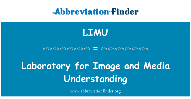 LIMU: 圖像和媒體瞭解實驗室