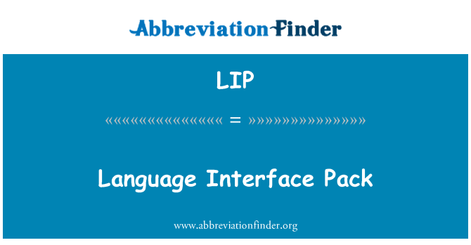 LIP: Language Interface Pack