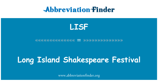 LISF: Fèstival Shakespeare tou long Island
