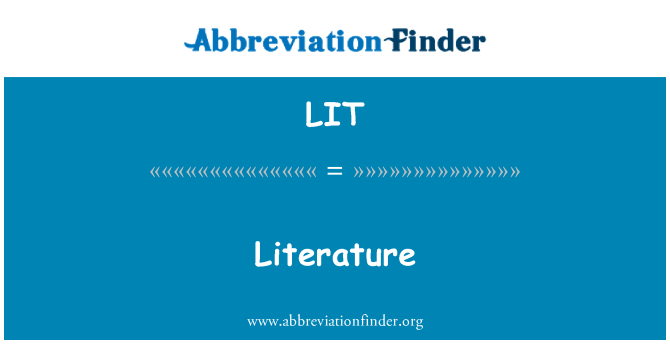 LIT: Literati