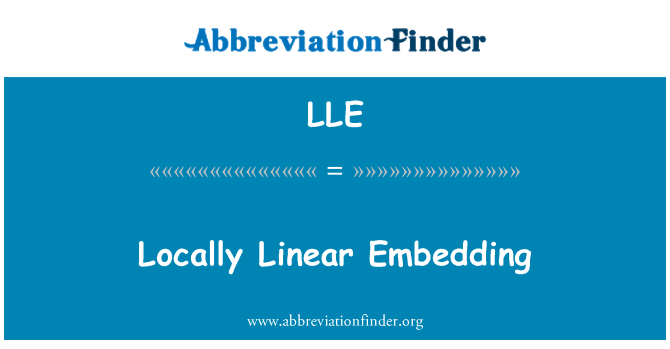 LLE: L' lokalman lineyè