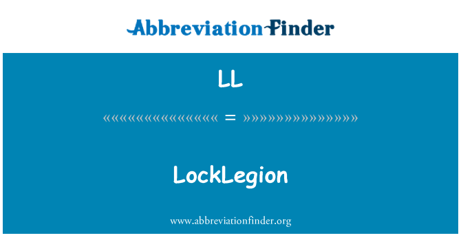 LL: LockLegion