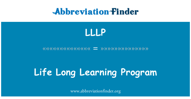 LLLP: Program pembelajaran yang panjang hidup