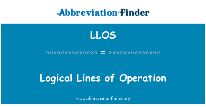 LLOS: Lojik Lignes de operasyon