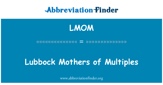 LMOM: Ibu-ibu Lubbock gandaan
