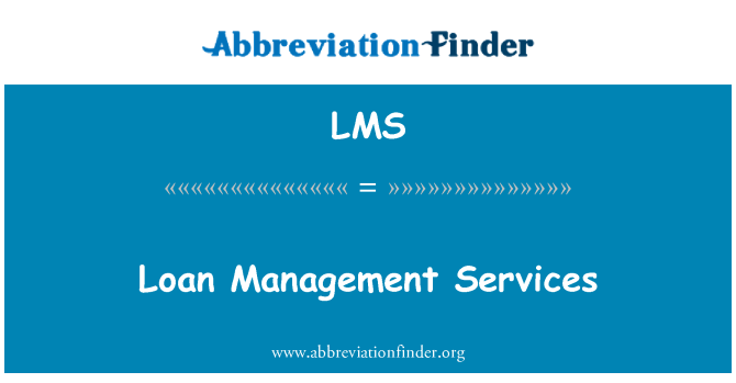 LMS: Lån Management Services