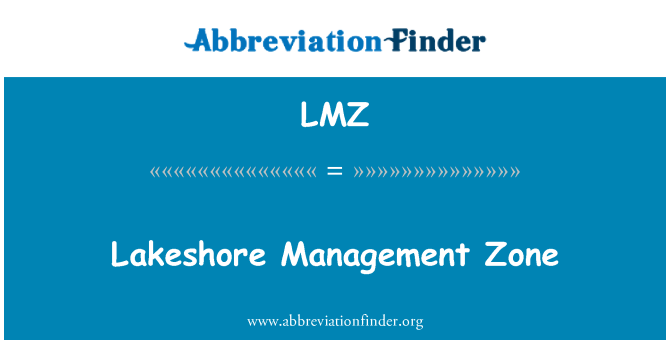 LMZ: Lakeshore ζώνη διαχείρισης