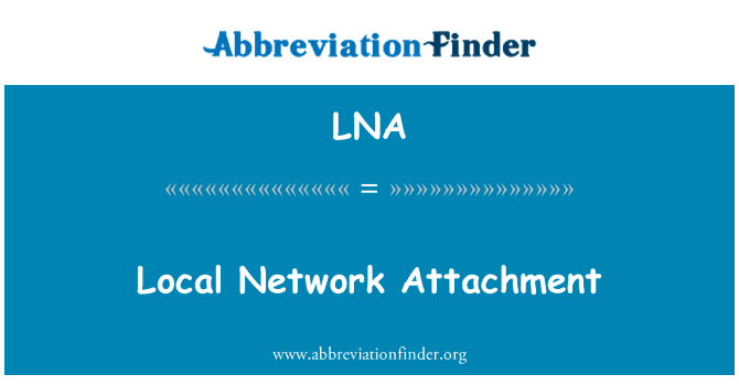 LNA: Rezo lokal atachman
