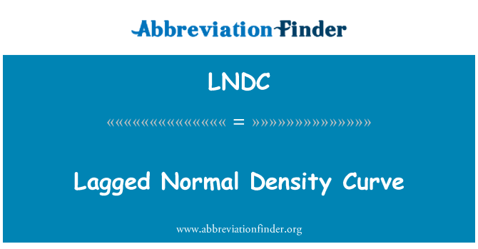 LNDC: Gecikmeli Normal kütle eğrisi