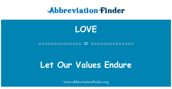 LOVE: Ħalli nespanduhom l-valuri tagħna