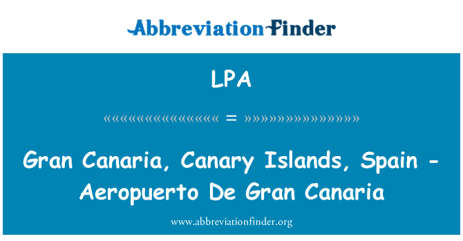 LPA: Gran Canaria, Canary Islands, Spain - Aeropuerto De Gran Canaria