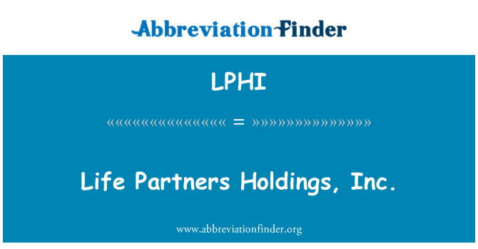 LPHI: Vida socis Holdings, Inc