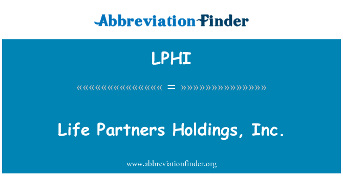 LPHI: Život Partners Holdings, Inc.