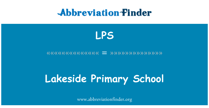 LPS: Лейксайд начальная школа