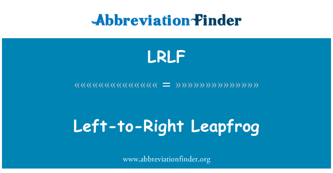 LRLF: Leapfrog mix-xellug għal-lemin