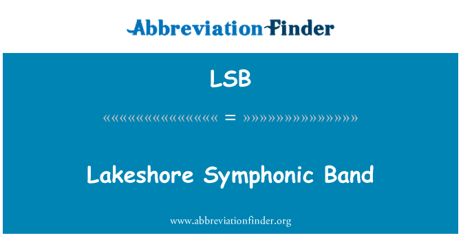 LSB: Banda Sinfónica a orillas del lago