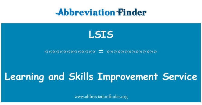 LSIS: सीखने और कौशल सुधार सेवा