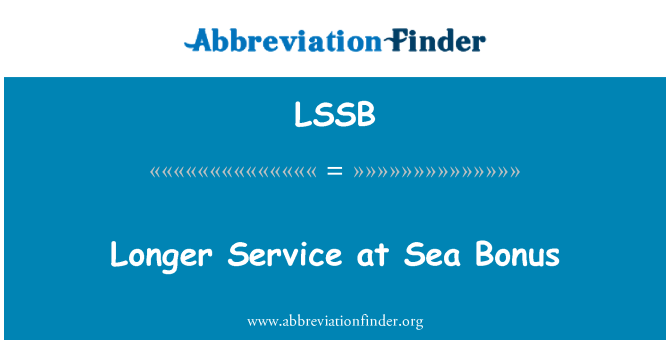 LSSB: Lungo servizio al mare Bonus