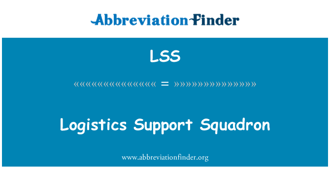 LSS: Logistics Support Squadron