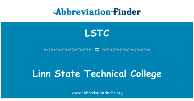 LSTC: Linn stato Technical College