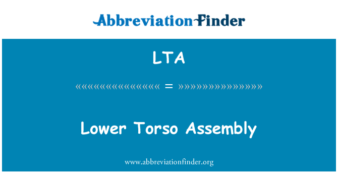 LTA: Adunarea trunchiului inferior